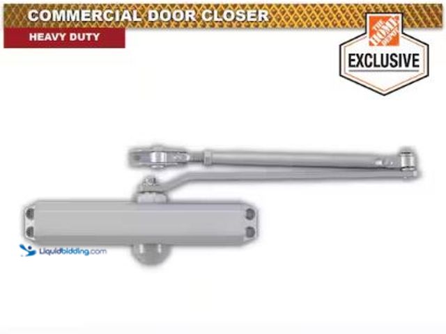 Lot 49-1625251 - Universal Hardware Size 1-5 Heavy Duty Commercial Door Closer - 3 Mounting Styles - ANSI Grade 1, UL...
