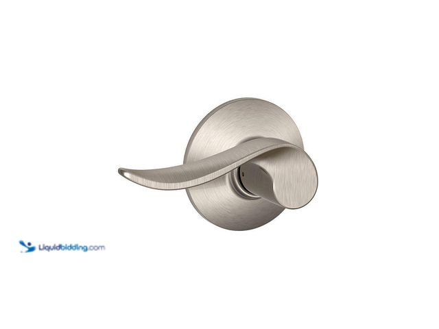 Lot 49-5408039 - Schlage Sacramento Satin Nickel Passage Hall/Closet Door Lever Handle. [Model # F10 V SAC 619] Unuse...