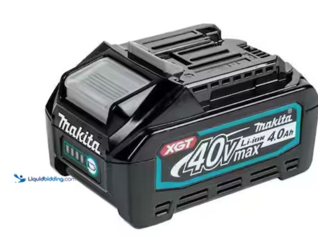 Lot 49-2020642 - Makita 40V Max XGT 4.0Ah Battery, Model # BL4040. MSRP: $239.00.  Unused, Unable to test.  Ref#AHD09...