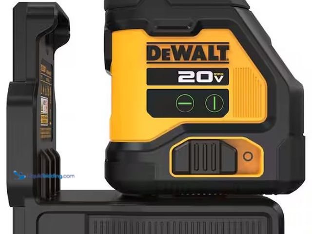 Lot 49-5460985 - DEWALT
20V Green Cross Line Laser Level (Tool-Only) Internet # 321047450
Model # DCLE34021B Item i...