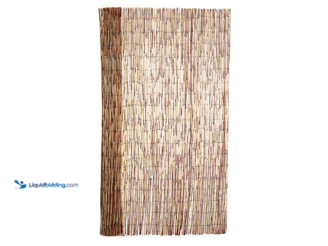 Lot 49-3540080 - Backyard X-Scapes
6 ft. H x 16 ft. L Bamboo Cocoa Peeled Reed Fence Panel Decorative Screen Fence f...
