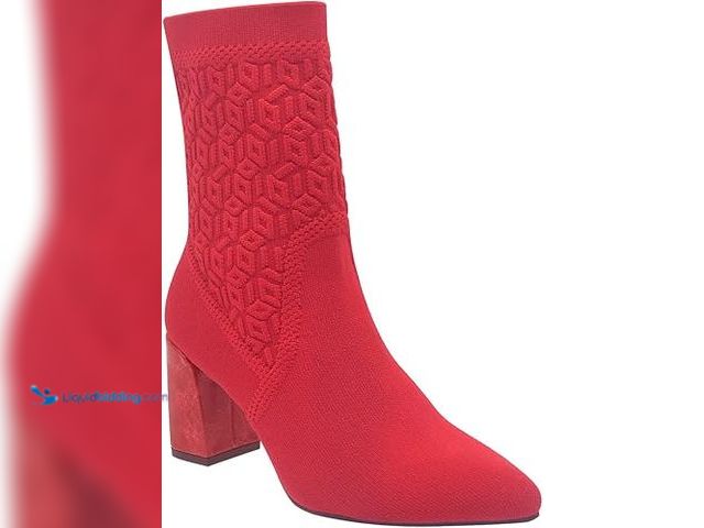 Lot 49-3531342 - Impo Vartly Stretch Knit Bootie with Memory Foam. SIZE 9.5. Model #b0b75scknc. Unused.