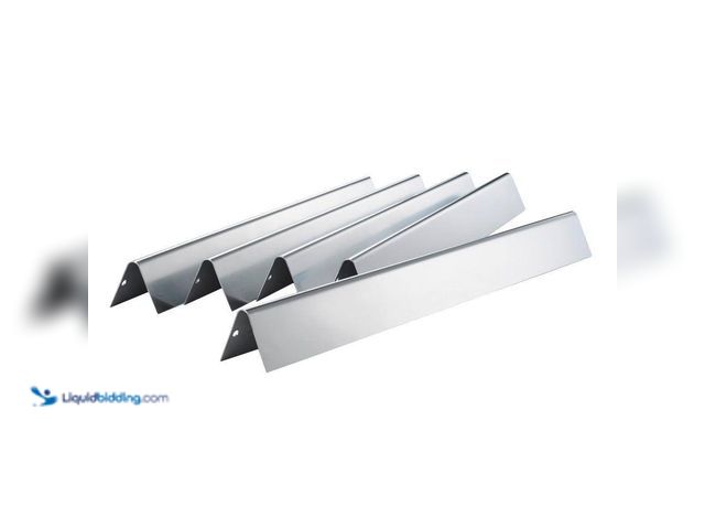 Lot 49-5413963 - Weber
Stainless Steel Replacement Flavorizer Bars for Genesis 300 Gas Grill (5-Pack) UNUSED