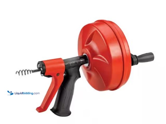 Lot 49-3631326 - RIDGID Power Spin+ 1/4 in. x 25 ft. Hybrid Drain Cleaning Snake Auger (Manual or Cordless Drill Oper...