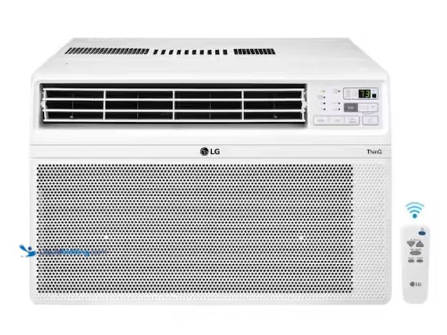 Lot 49-2004165 - LG 12,000 BTU 115-Volt Window Air Conditioner Unit Cools 550 sq. ft. with Wi-Fi, Remote, Dehumidifie...