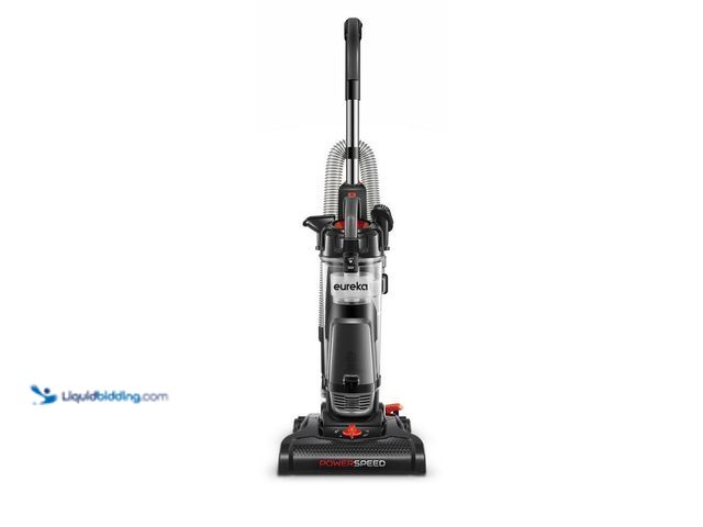 Lot 49-5552651 - Eureka
PowerSpeed Multi-Surface Upright Bagless Vacuum Cleaner. Model # NEU180. Unused with attachm...