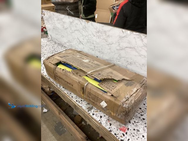 Lot 49-5486196 - Trampoline Pole Covers, (Green/Yellow/Blue) Item is unused