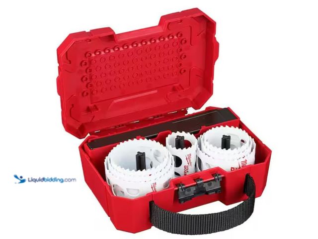 Lot 49-1575590 - Milwaukee Hole Dozer General Purpose Bi-Metal Hole Saw Set (11-Piece), Model # 49-22-4020, Slightly ...