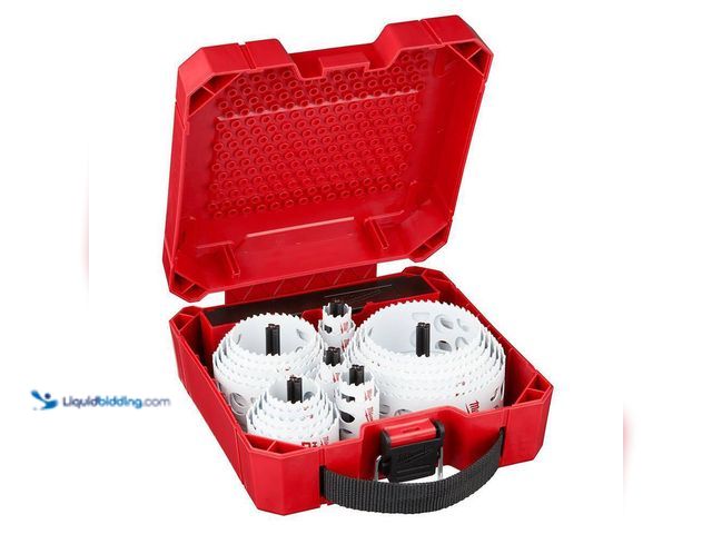 Lot 49-3540125 - Milwaukee
Hole Dozer General Purpose Bi-Metal Hole Saw Set (28-Piece) Unused