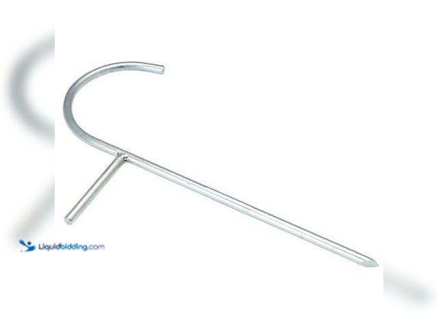 Lot 49-5572191 - Qty 4 - RELN Drainage Pipe Anchor 4 in. Galvanized Steel. Model # 000516. Unused