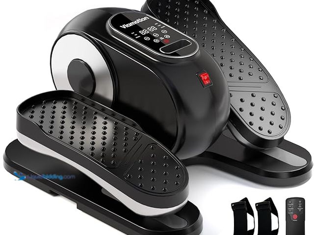 Lot 49-5433911 - Under Desk Elliptical Machine, Leg Exerciser as Seen on TV While Sitting for Senior with Remote Cont...