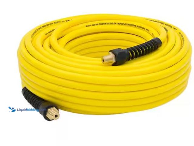 Lot 49-3530393 - Husky
1/4 in. x 100 ft. Hybrid Air Hose Internet # 305049136
Model # 595-100-HOM
Store SKU # 1003...