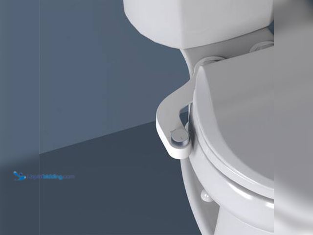 Lot 49-5572219 - Brondell FreshSpa Comfort+ Ambient Temperature Non-Electric Bidet Attachment in White. Model # FSR-1...