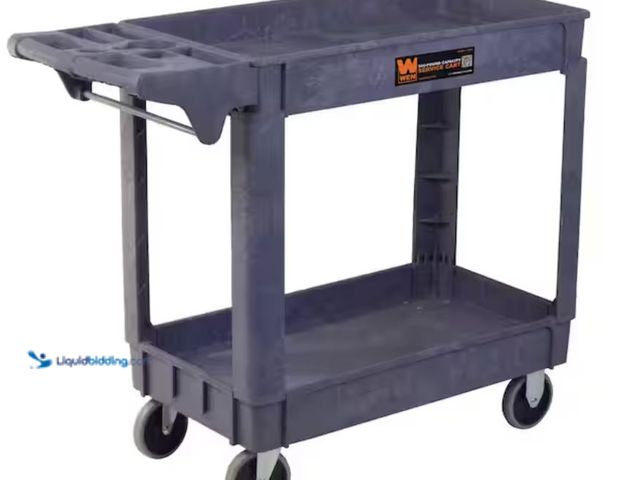 Lot 49-2006058 - WEN 500-Pound Capacity 40 by 17 in. Service Utility Cart, Model # 73002, Unused, Factory packed.  Re...