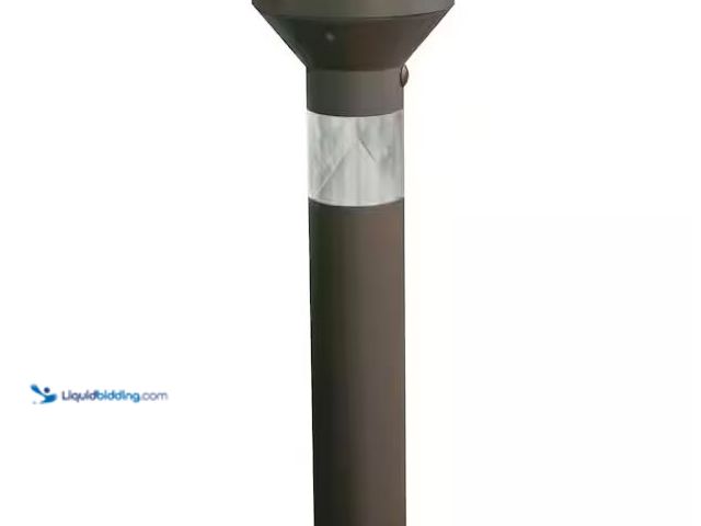 Lot 49-1576514 - Feit Electric One Sync Landscape 40 Lumens Bronze Solar Integrated LED Outdoor Bollard Light with Du...