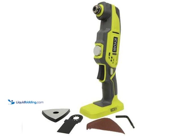 Lot 49-1971787 - 1 Ryobi P343 Battery Powered Oscillating Multi Tool Ryobi Oscillating Multi Tool Used In Rough Condi...