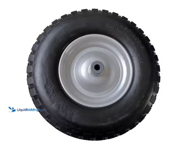 Lot 49-1571228 - Husky 15.5 in. Flat Free Wheelbarrow Tire, Model # 15.5inch WHEEL, Unused  Ref#SB0120