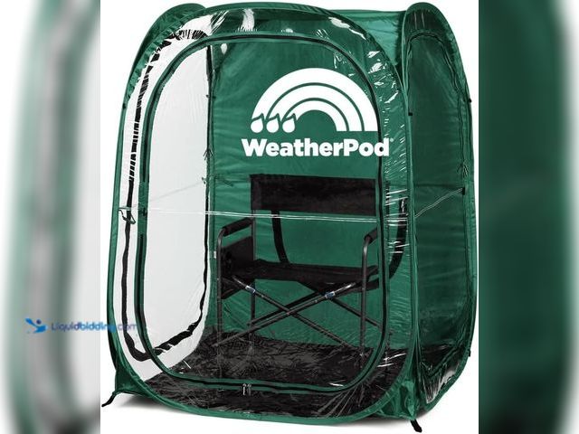 Lot 49-5459716 - WeatherPod® The Original Shark Tank MyPod™ 1-2 Person Pop-Up Pod - Stay Warm, Dry, and Out of The Su...