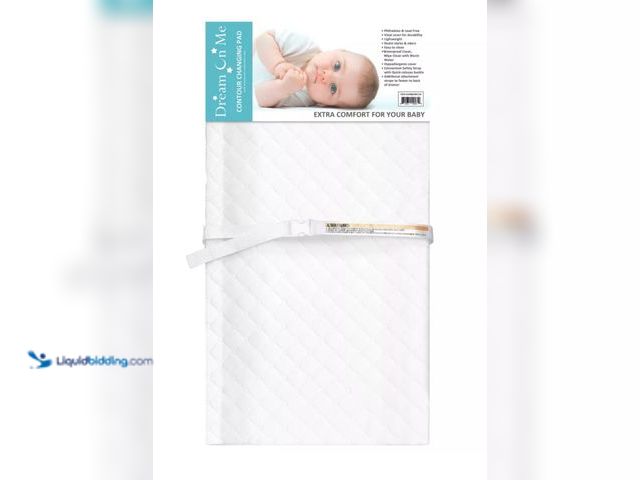 Lot 49-2001057 - Dream On Me Contour Changing Pad - White: Microfiber, 32" x 16" x 3", Model # 93249782, Unused.   Re...