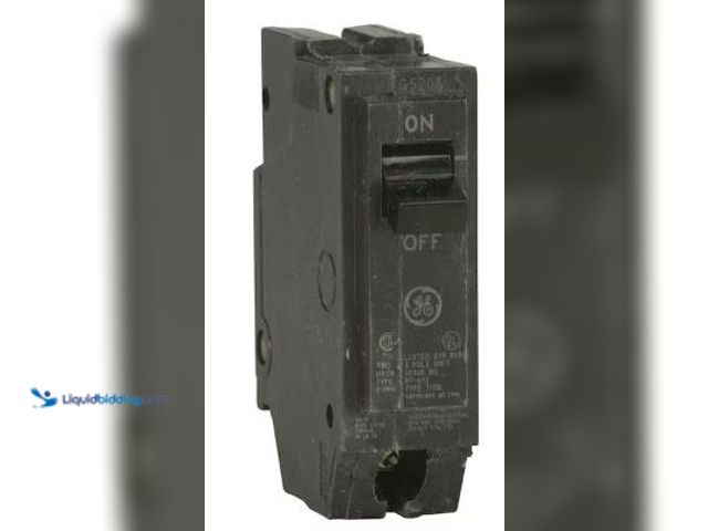 Lot 49-5436193 - Qty 20. GE Q-Line 30 Amp 1 in. Single-Pole Circuit Breaker. Model # THQL1130. Slightly used.