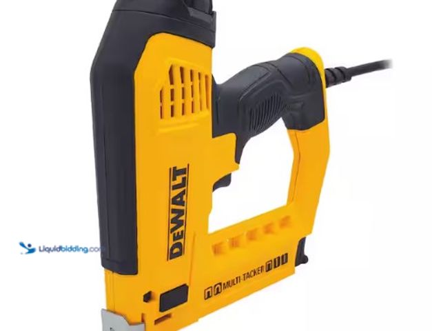Lot 49-2004438 - DEWALT 5-in-1 Multi-Tacker and Brad Nailer, Model # DWHT75021, Unused, Dusty from storage, Works.   ...