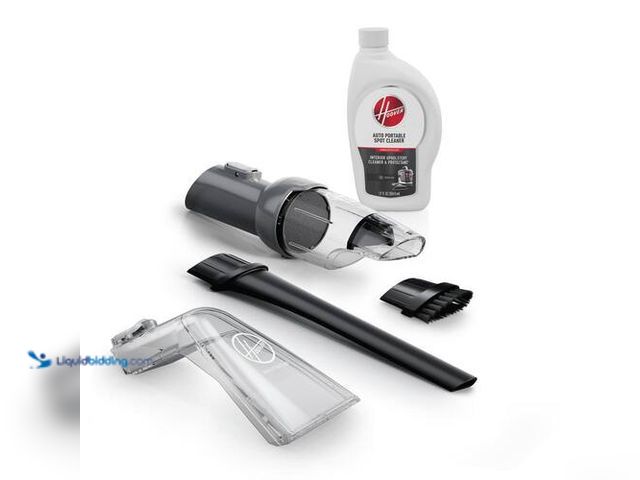 Lot 49-3616472 - HOOVER CleanSlate Auto Kit, 5-piece Car Cleaning Tool Kit with 12 oz. Auto Portable Carpet Cleaning ...