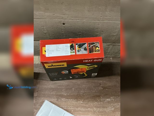 Lot 49-5449496 - Wagner
Furno 500 Variable Temperature Corded Heat Gun (powers on) Used