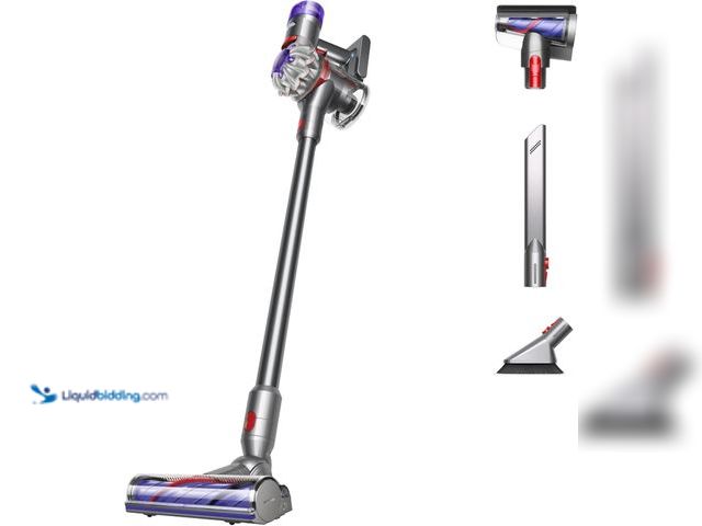 Lot 49-5409784 - Dyson V8 Plus Cordless Vacuum, Silver/Nickel Used