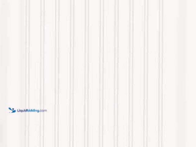 Lot 49-3540349 - Graham & Brown White Vinyl Non Pasted Moisture Resistant Wallpaper Roll Covers 56 Sq. Ft.. Model # 0...