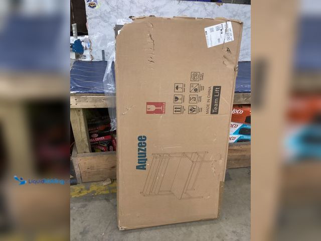 Lot 49-5486798 - Aquzee Computer Office Desk (Gray) Assembly Item is unused with attachments and hardware.