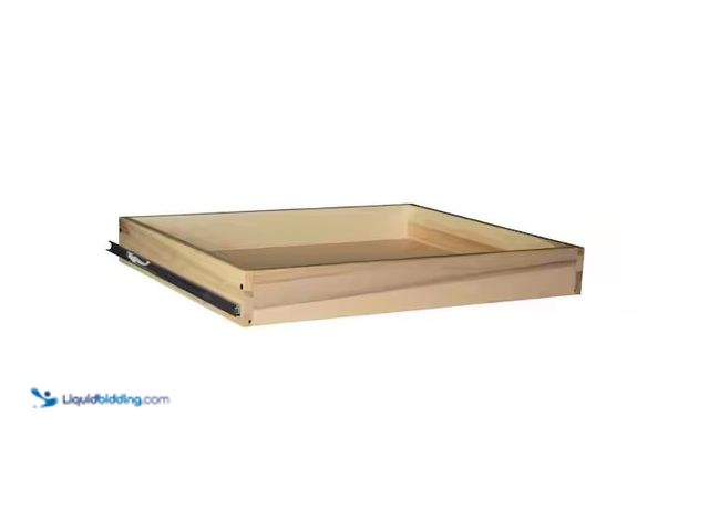 Lot 49-1576387 - Hampton Bay 25 in. Pull-Out Drawer for 30 in. Base Cabinet Model # KADRTA30, Unused  Ref#BINHD0130