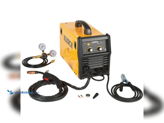 Lot 49-3540206 - Klutch MIG/Flux-Core Multi-Process Welder with Inverter Technology, 120 Volts, 140 Amp Max. Model 48...