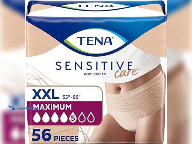 Lot 49-3612789 - Lot of (3) Tena Sensitive Care Incontinence Underwear for Women, Maximum Absorbency, Adult Diapers, ...