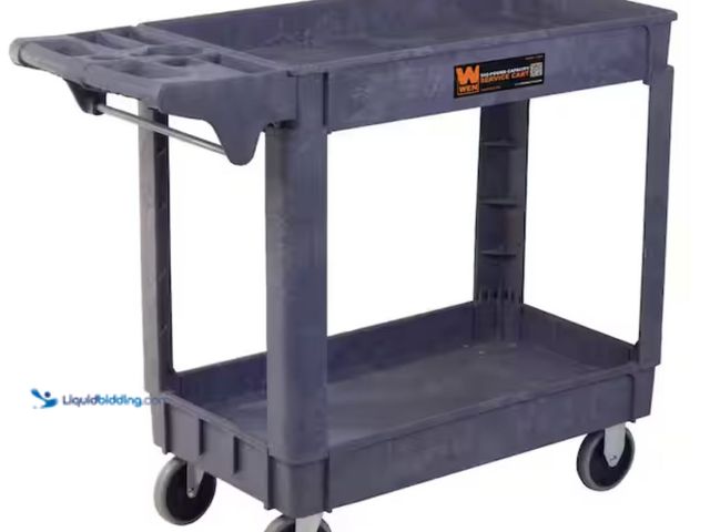 Lot 49-2001254 - WEN 500-Pound Capacity 40 by 17 in. Service Utility Cart, Model # 73002, Unused, Has attachments, Fa...