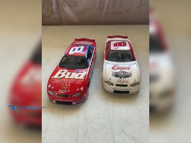 Lot 49-5451684 - Other LOT OF 2 LOOSE ACTION RACING 1/24 SCALE DIECAST CARS #8 DALE EARNHARDT JR BUDWEISER RACING NO ...