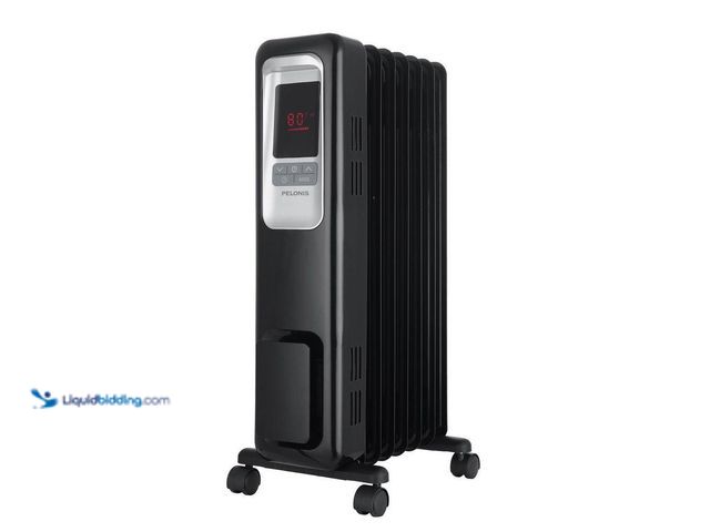 Lot 49-5484793 - Pelonis
1,500-Watt Digital Electric Oil-Filled Radiant Portable Space Heater (tested works) Unused