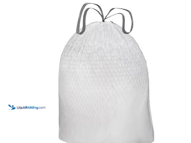 Lot 49-5573530 - HDX
13 Gal. Flex Drawstring Fresh Scented Tall Kitchen Trash Bags with 20% Post-Consumer Recycled M...