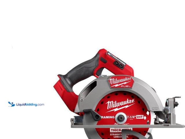 Lot 49-3549269 - Milwaukee
M18 FUEL 18V Lithium-Ion Brushless Cordless 7-1/4 in. Circular Saw (Tool-Only). Model # 2...