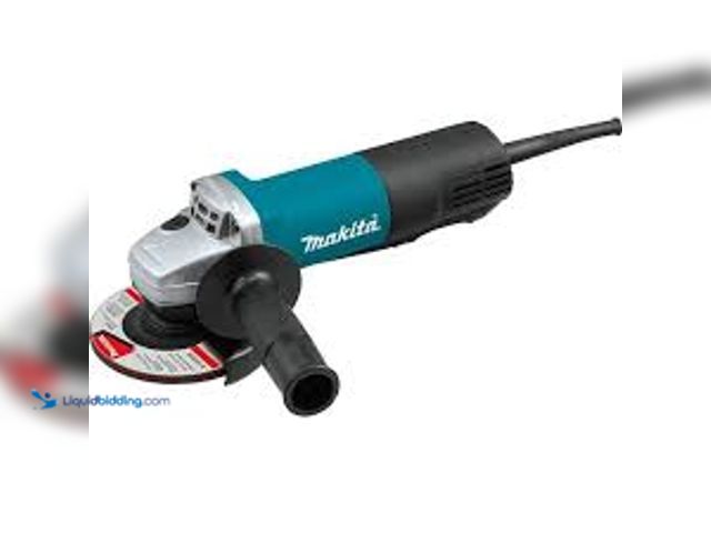 Lot 49-3539964 - Makita 7.5 Amp 4-1/2 in. Corded Paddle Switch Angle Grinder. Model # 9557PB. Unused.