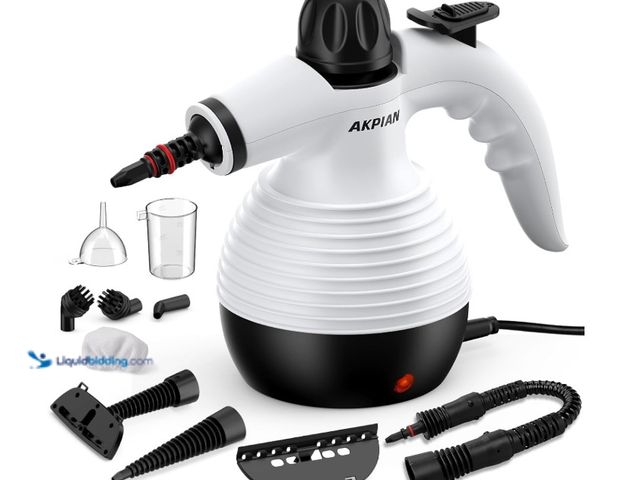 Lot 49-1516393 - Steamer for Cleaning, Multipurpose Portable Steam Cleaners for Home Use with Safety Lock and 10 Acce...