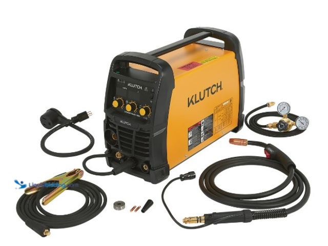 Lot 49-3540099 - Klutch Dual-Voltage MIG/Flux-Core Welder with Inverter Technology, 120/230 Volts, 180 Amp Max., MIG ...