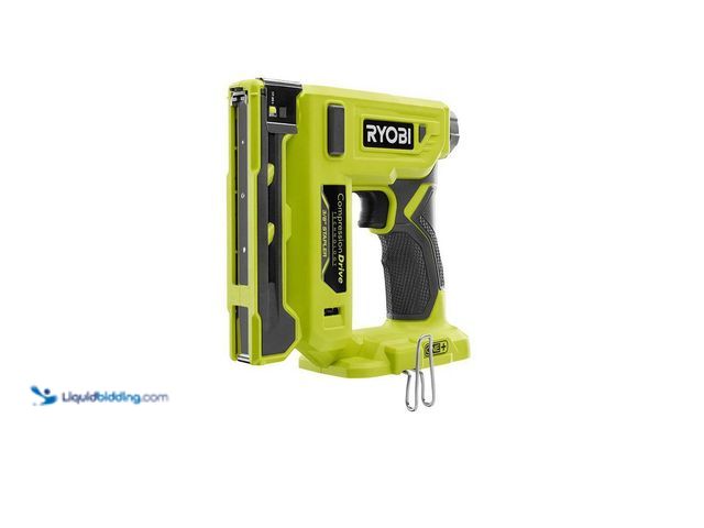 Lot 49-5449646 - RYOBI
ONE+ 18V Compression Drive Cordless 3/8 in. Crown Stapler (no battery or charger) (tool only)...