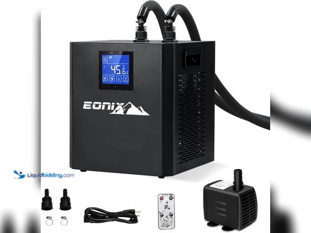 Lot 49-5424955 - Ice Bath Chiller for Cold Plunge,1/3 HP Ice Bath Chiller with Household Submersible Water Pump,Insul...