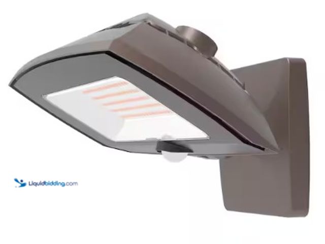 Lot 49-2025389 - Commercial Electric ARFL 400-Watt Equivalent, 8000 Lumens, Selectable CCT, Integrated LED, Arch Wall...