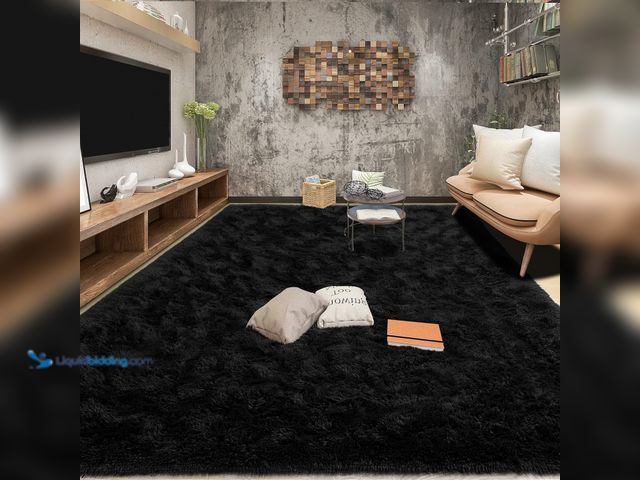 Lot 49-5447927 - Tepook Area Rugs 9x12 for Living Room, Super Soft Fluffy Rugs for Bedroom, Modern Shaggy Rug Fuzzy C...