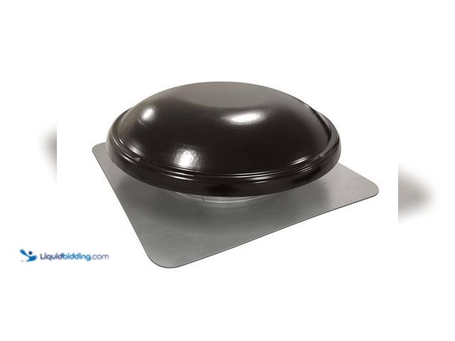 Lot 49-5435483 - Master Flow
1500 CFM Black Power Roof Mount Attic Fan with Humidistat/Thermostat Unused (dusty)