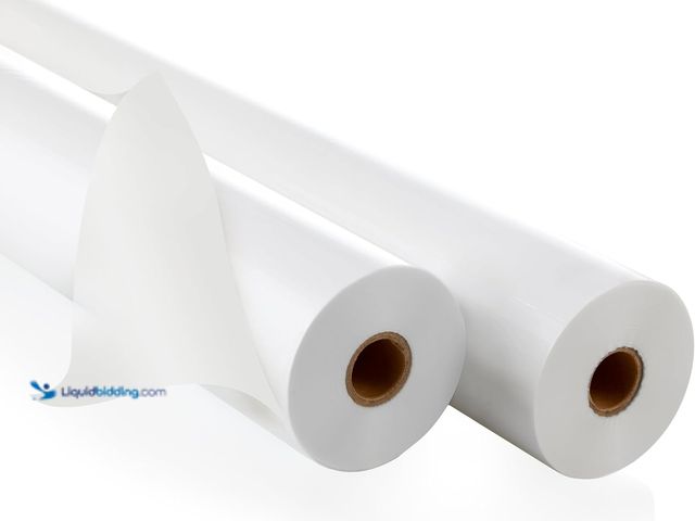 Lot 49-5546086 - GBC Thermal Laminating Film Roll, 2 Pack, NAP I, 1" Poly-In Core, 1.5 Mil Laminate Rolls, 25" x 500'...