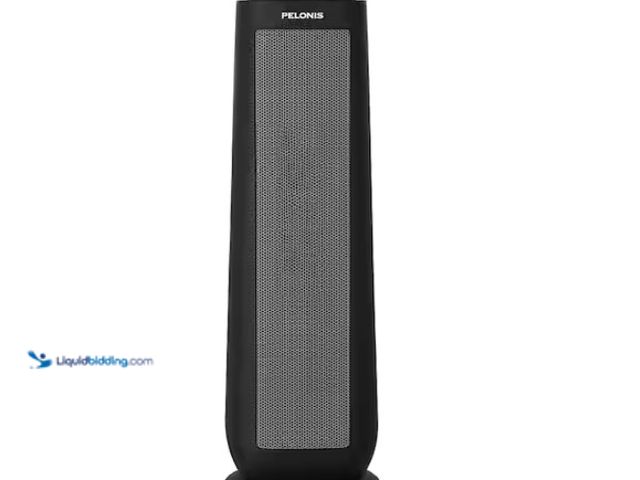 Lot 49-1547856 - Pelonis 1500-Watt 23 in. Digital Tower Indoor Ceramic Heater Quiet Operation w/ Safety Overheat Prot...