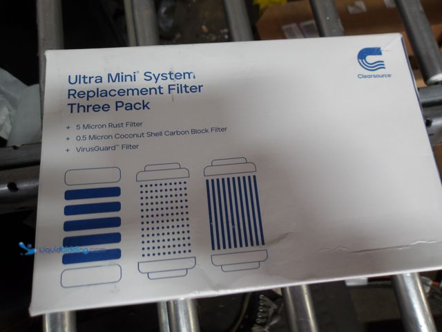 Lot 49-1513241 - Clearsource Ultra Mini System Replacement Filter 3 Pack Virus Rust Carbon Block, Model# 854663007414...