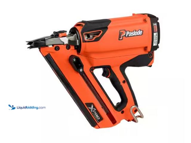 Lot 49-1624536 - Paslode 7.2-Volt Lithium-Ion Battery 3-1/4 in. 30 Degree Gas Powered Cordless Strip Load Framing Nai...